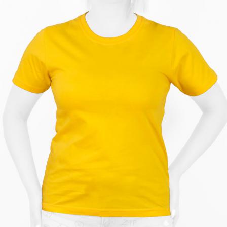 توزیع انواع تیشرت ورزشی زرد