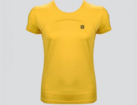 فروش کلی تیشرت ورزشی زنانه زرد